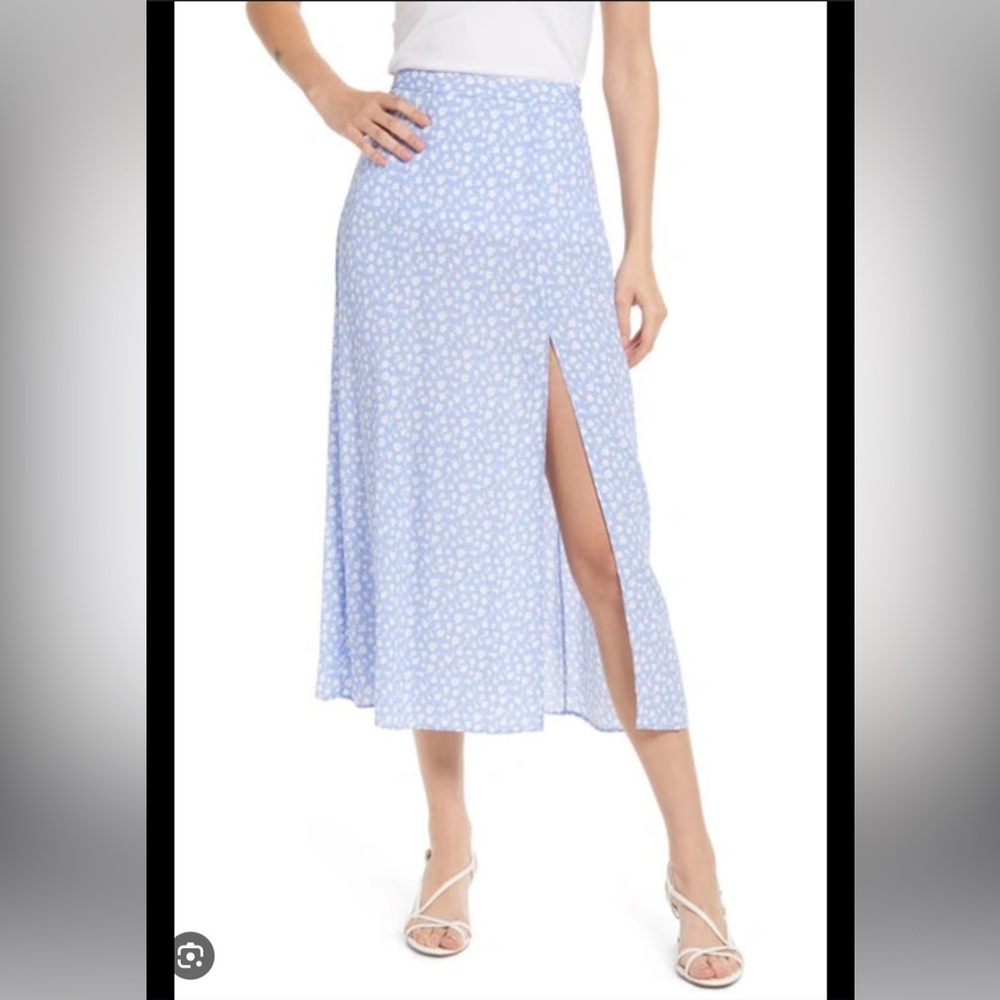 & Other Stories Midi Skirt with Slit